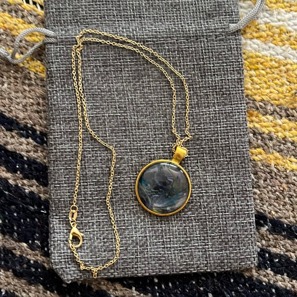 Handmade Resin Necklace